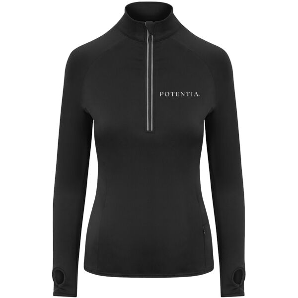 Potentia Coaching - Cool-Flex Girlie Half Zip Top Thumbnail