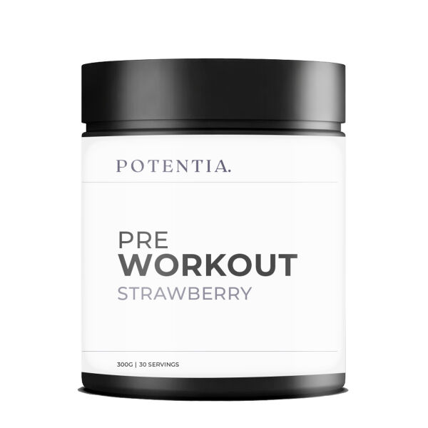 Potentia  - Pre Workout Strawberry  Thumbnail